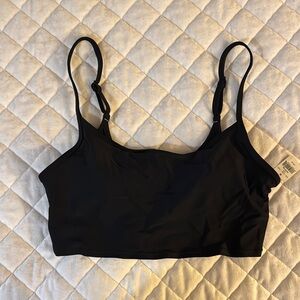 NWT Aerie Black Women's Swim Top